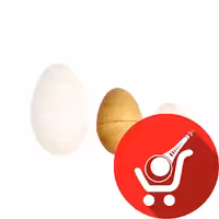 شیکر تخم مرغی چوبی 10 سانتی TERRE