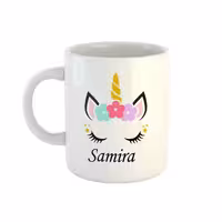 خرید ماگ-لیوان  اسم سمیرا  unicorn کد 133