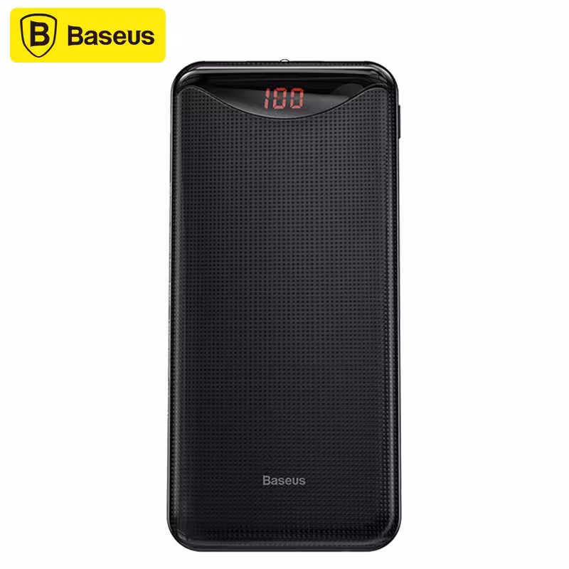 پاور بانک بیسوس دارای چراغ قوه Baseus Gentleman 10000mAh Power Bank PPLN-A01