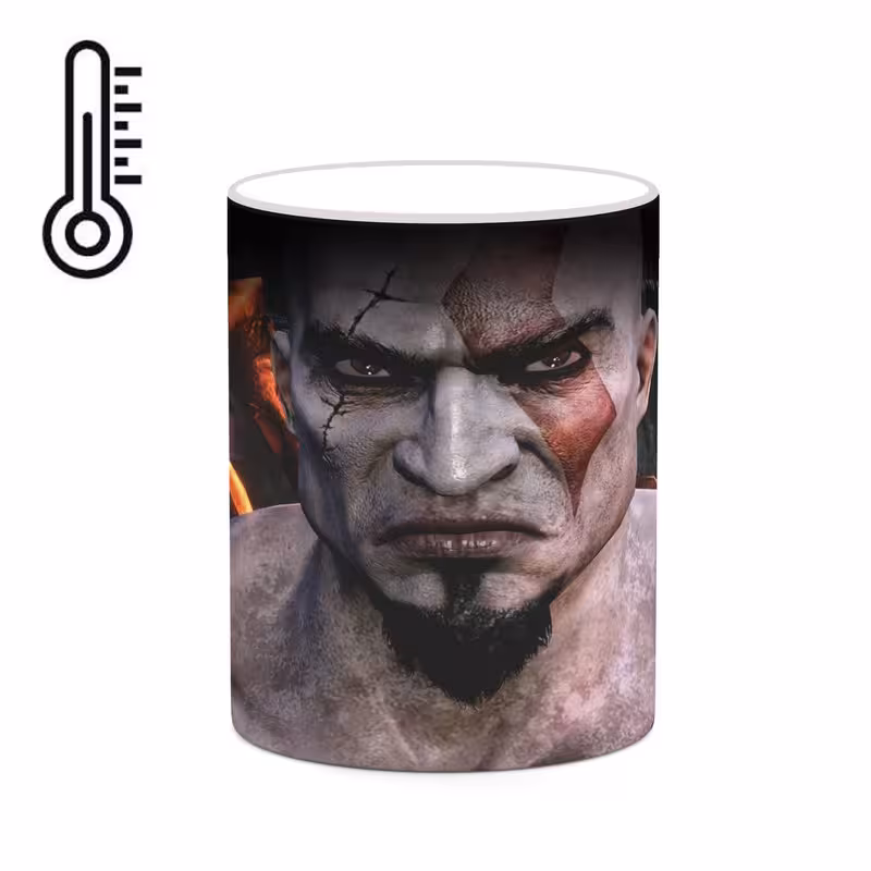ماگ حرارتی چیتوکالا طرح گاد آف وار God Of War مدل mgh40984