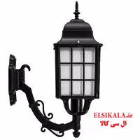 چراغ حیاطی دیواری مشکی مدل سناتور
