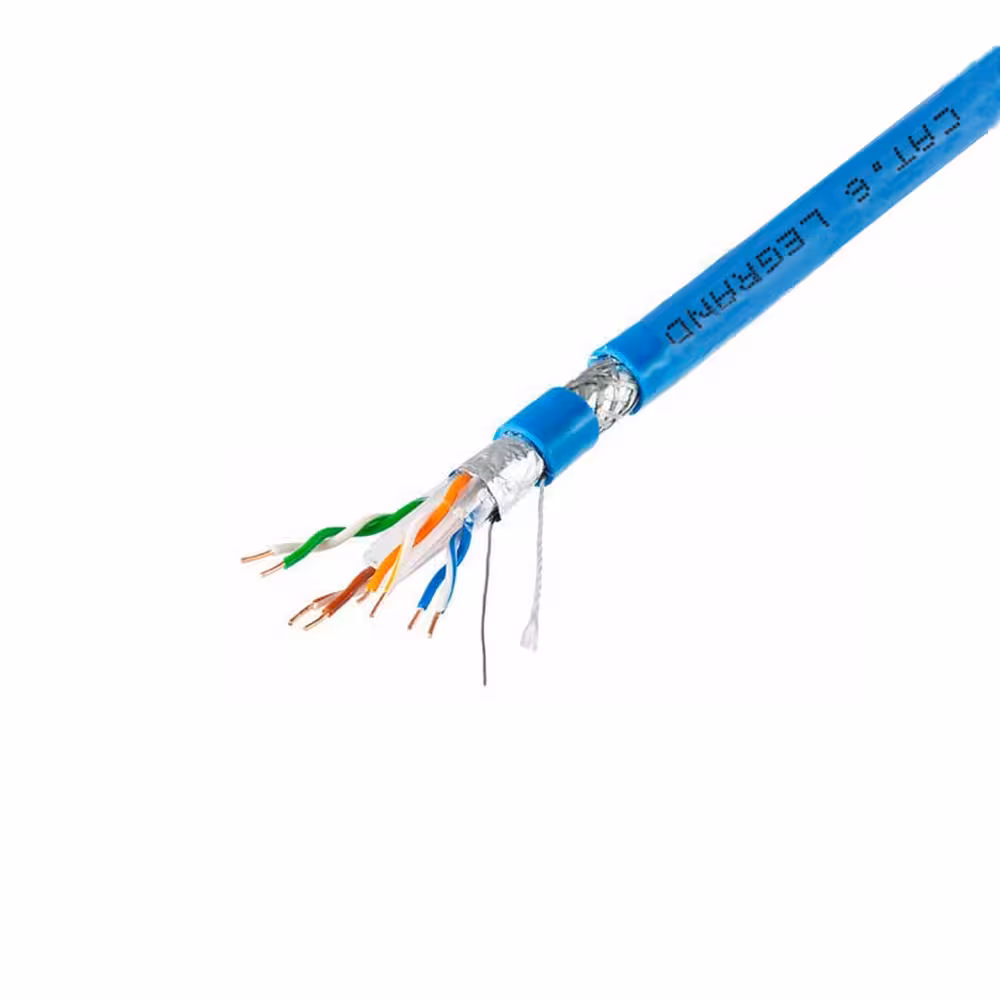کابل شبکه CAT6 SFTP شیلددار آبی لگراند