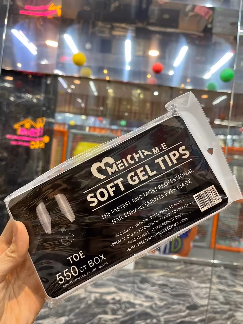 ژلیکس پا قالب دائمی کاشت ژل پا 550 عددی مچا Meicha