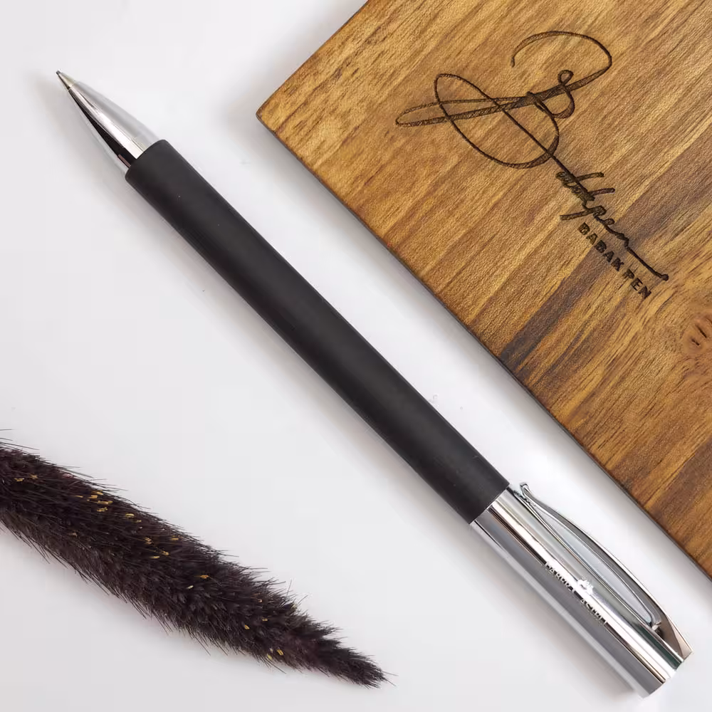 فابرکاستل اتود امبیشن رزینی مشکی 138130 FABER-CASTELL Ambition precious resin twist pencil