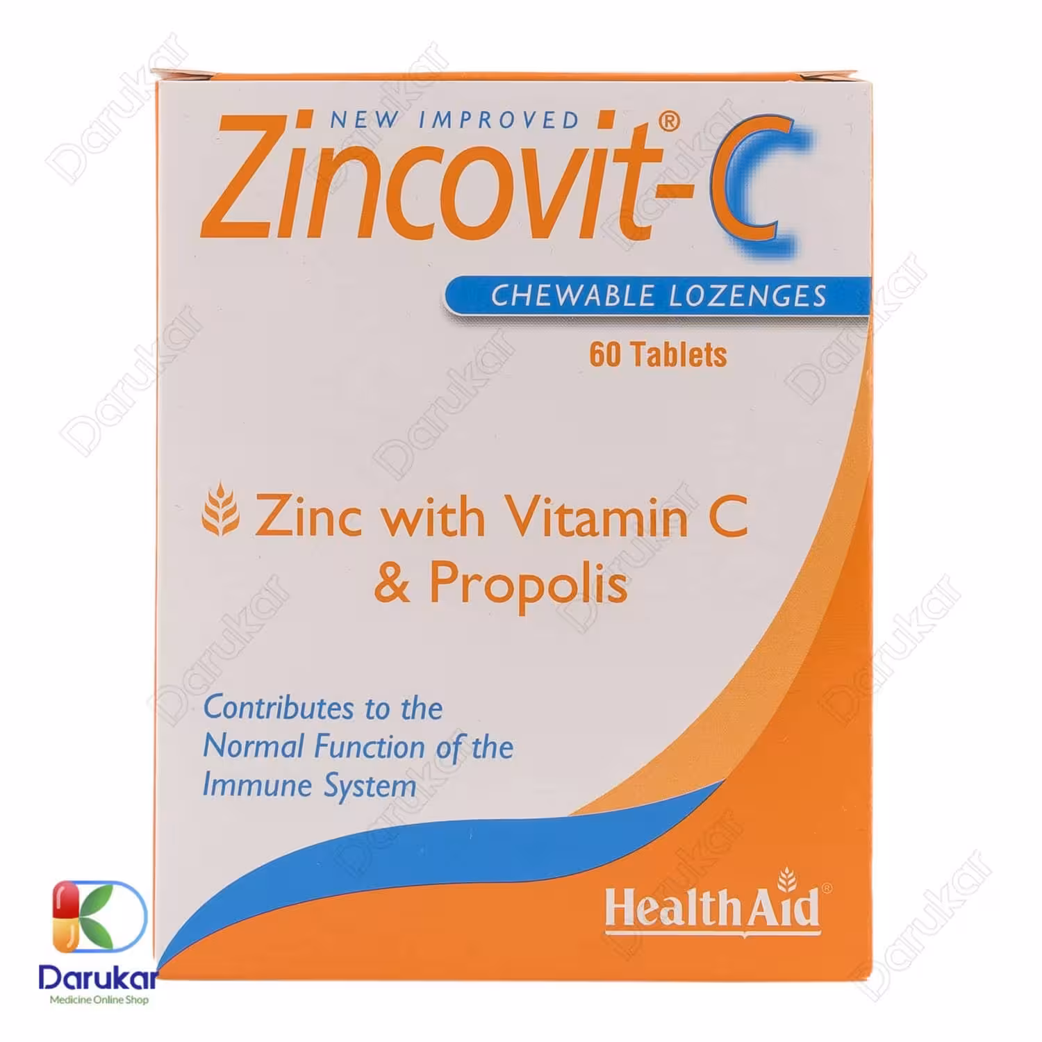 قرص جویدنی زینکوویت ث هلث اید