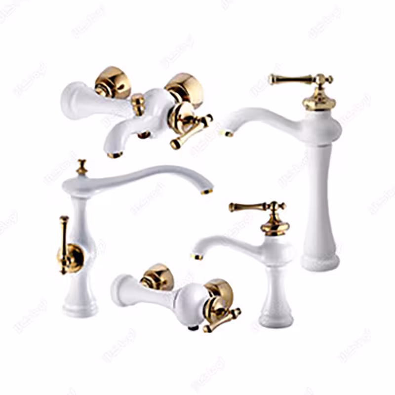 شیرالات اوج راسان مدل رامیلا سفید طلایی