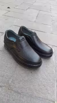 کفش مردانه کلارک طبی تمام چرم کد 2973