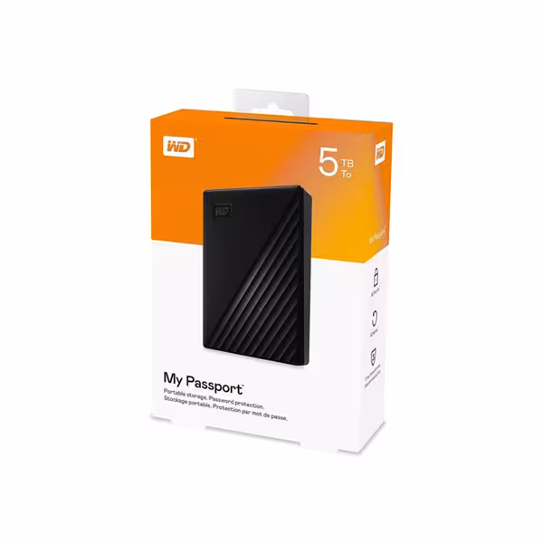 هارد اکسترنال وسترن دیجیتال مدل My Passport 5TB
