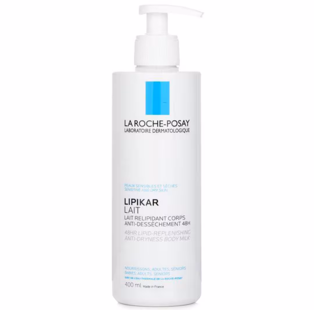 لوسیون بدن لاروش پوزای 48 ساعته مناسب پوست حساس و خشک حجم 400 میل Lipikar LAIT