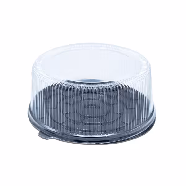 ظرف طلقی حمل کیک گرد لبه بلند سایز 30