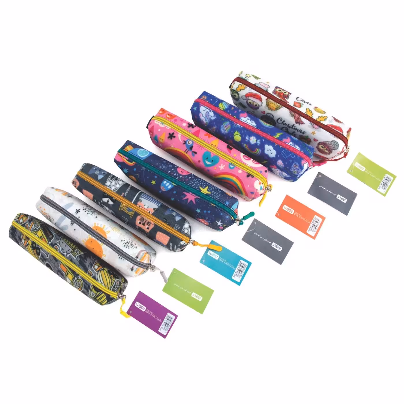 جامدادی تک زیپ مکعبی بزرگ فانتزی زوم کدZ-676507