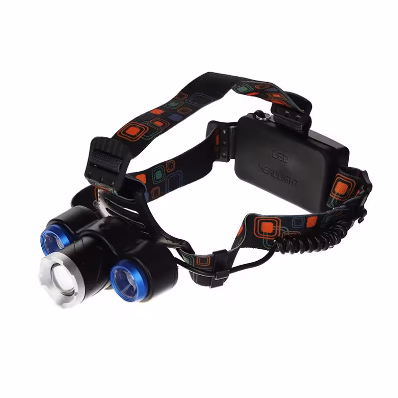 چراغ پیشانی کوهنوردی سه لامپ مدل R6