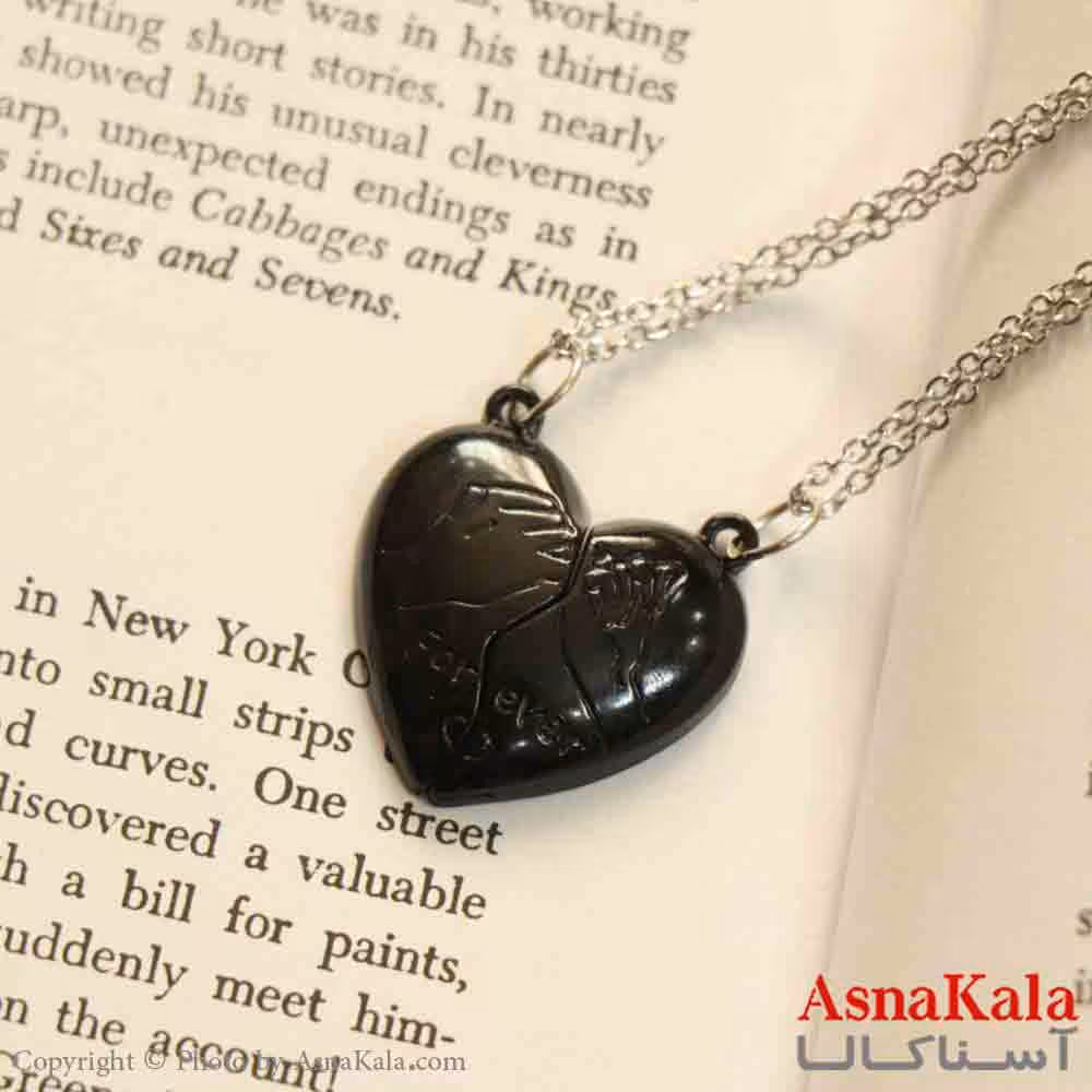 گردنبند ست دونفره  قلب  کد GNB161383W