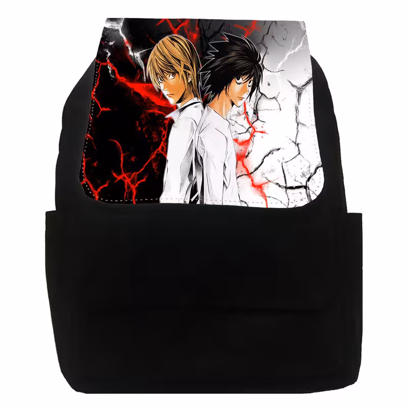 کوله پشتی طرح انیمه دفترچه مرگ کد py9 | چاوه