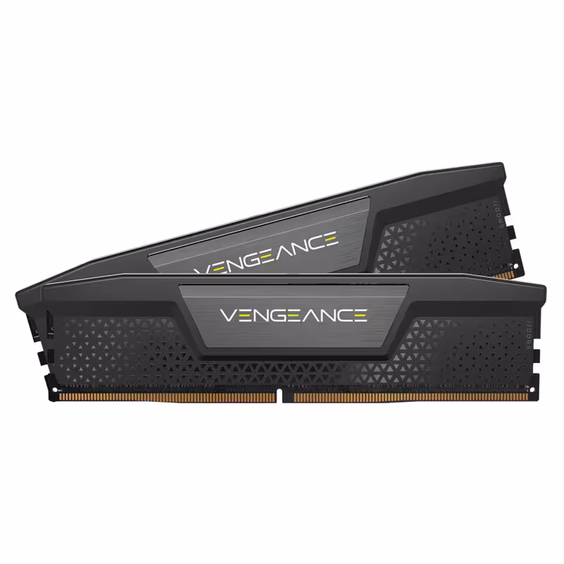 رم کامپیوتر DDR5 دو کاناله 5200 مگاهرتز CL40 کورسیر مدل Vengeance ظرفیت 32 گیگابایت