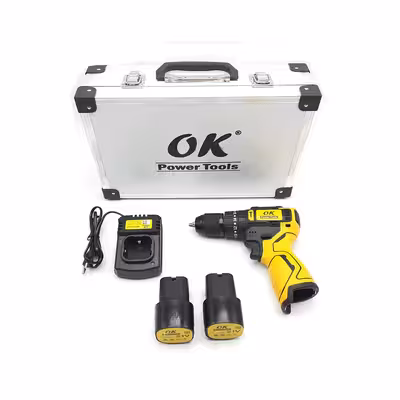 مجموعه 27 عددی دریل چکشی شارژی براشلس اوکی مدل 4030