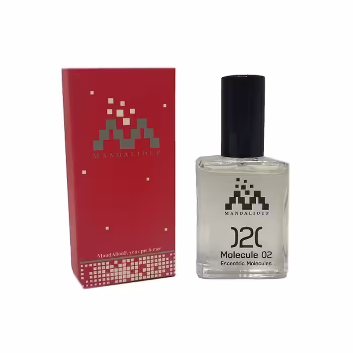 عطر جیبی مندلیف مدل اسنتریک مولکولز مولکول 02 حجم 15 میلی لیتر