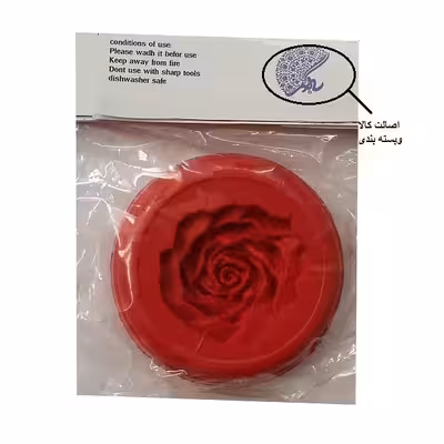 قالب فوندانت به گز مدل گل رز