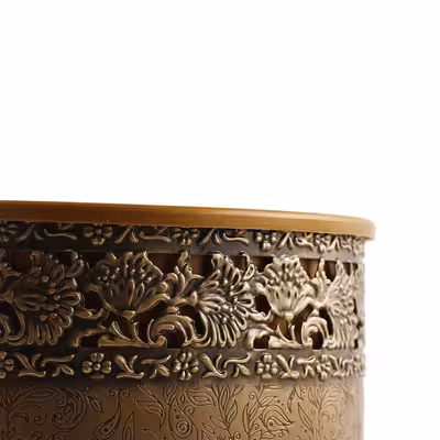 ست سطل و جای دستمال کاغذی مدل bA1610shgh به همراه آجیل خوری و قاشق