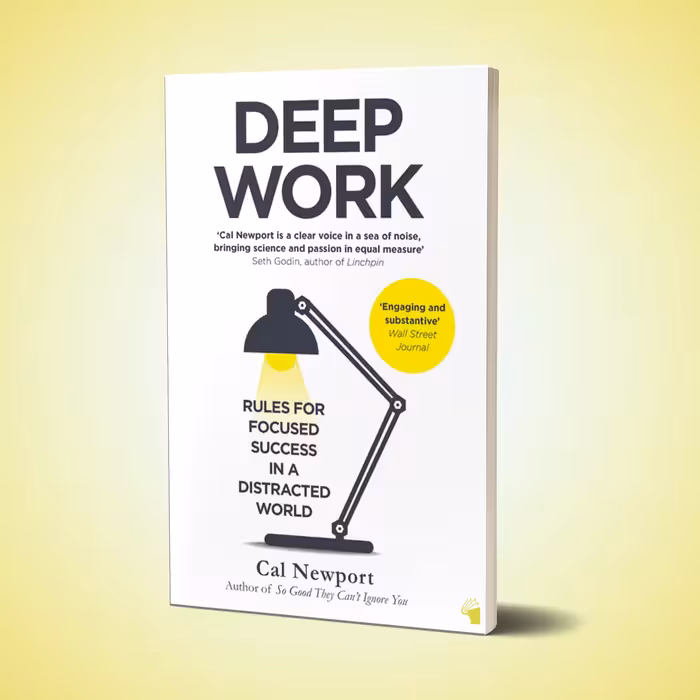 کتاب Deep Work اثر Cal Newport انتشارات معیار علم