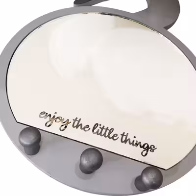 آینه دکوراتیو طرح قو مدل MKids57