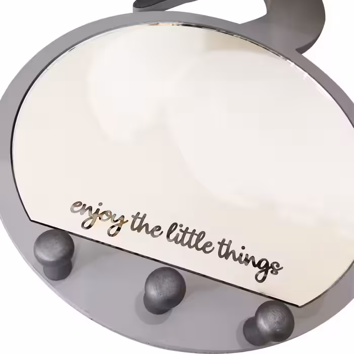 آینه دکوراتیو طرح قو مدل MKids57