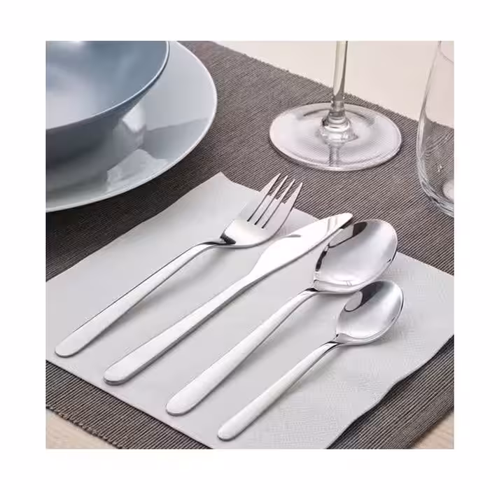 سرویس قاشق و چنگال 16 پارچه ایکیا مدل fornuft  