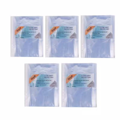 کاور کاغذ A4 هوپ مدل new بسته 5 عددی