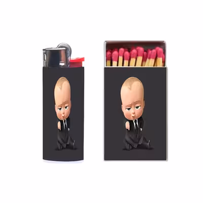 فندک و کبریت مدل بچه رییس کد 583