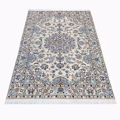 فرش دستباف سه متری طرح نایین مدل حریر HA