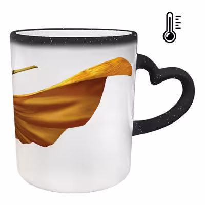 ماگ حرارتی مدل دسته قلبی اکلیلی طرح پاندا کنگ فو کار کد 88