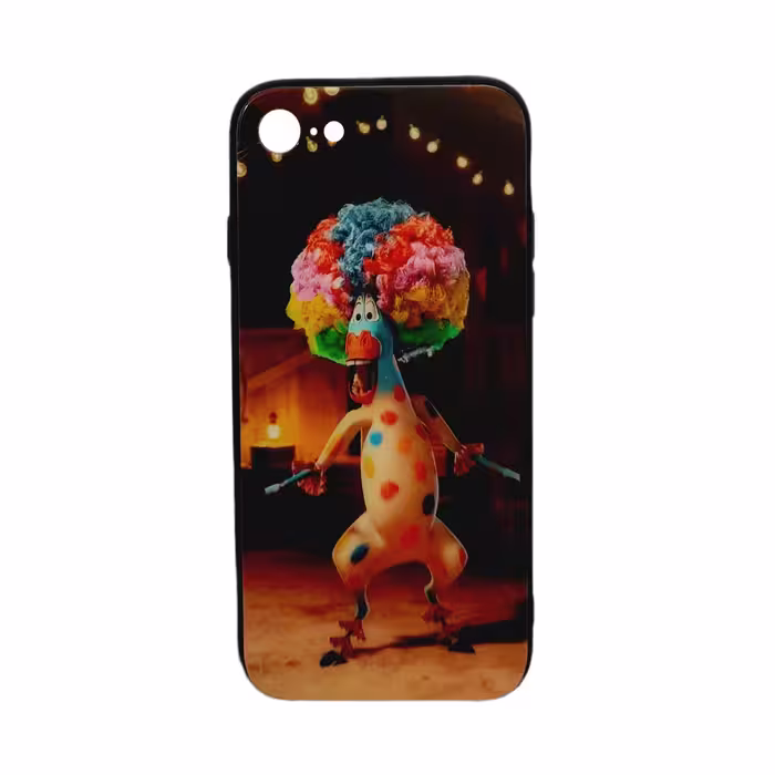 کاور طرح پشت شیشه ای کد 6 مناسب برای گوشی موبایل اپل Iphone 6 / 6s