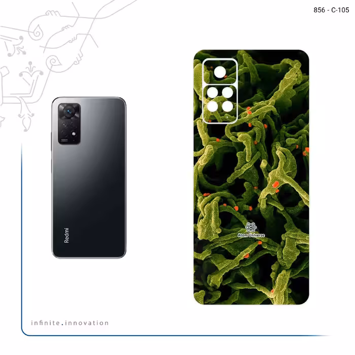 برچسب پوششی ماهوت مدل Atom Universe 2 مناسب برای گوشی موبایل شیائومی Redmi Note 11 Pro