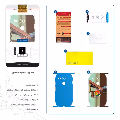 برچسب پوششی ماهوت مدل Meister Eder und sein Pumuckl-FullSkin مناسب برای گوشی موبایل گوگل Nexus 5X