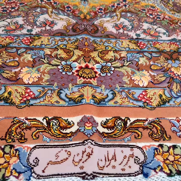 فرش دستباف سه متری طرح نوین فر تبریز مدل AA