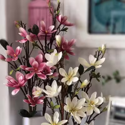 گل مصنوعی مدل کاملیا کد 35142