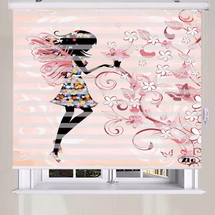  پرده زبرا زیو مدل K3134 سایز 100x200 سانتی متر