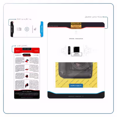 برچسب پوششی ماهوت مدل Nikon-Logo مناسب برای تبلت شیائومی Mi Pad 4 2018