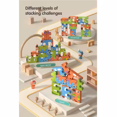 بازی آموزشی توماما کیدز مدل TM-254 مجموعه 15 عددی