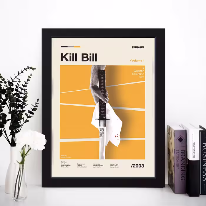 تابلو مدل Kill Bill کد m2578-w