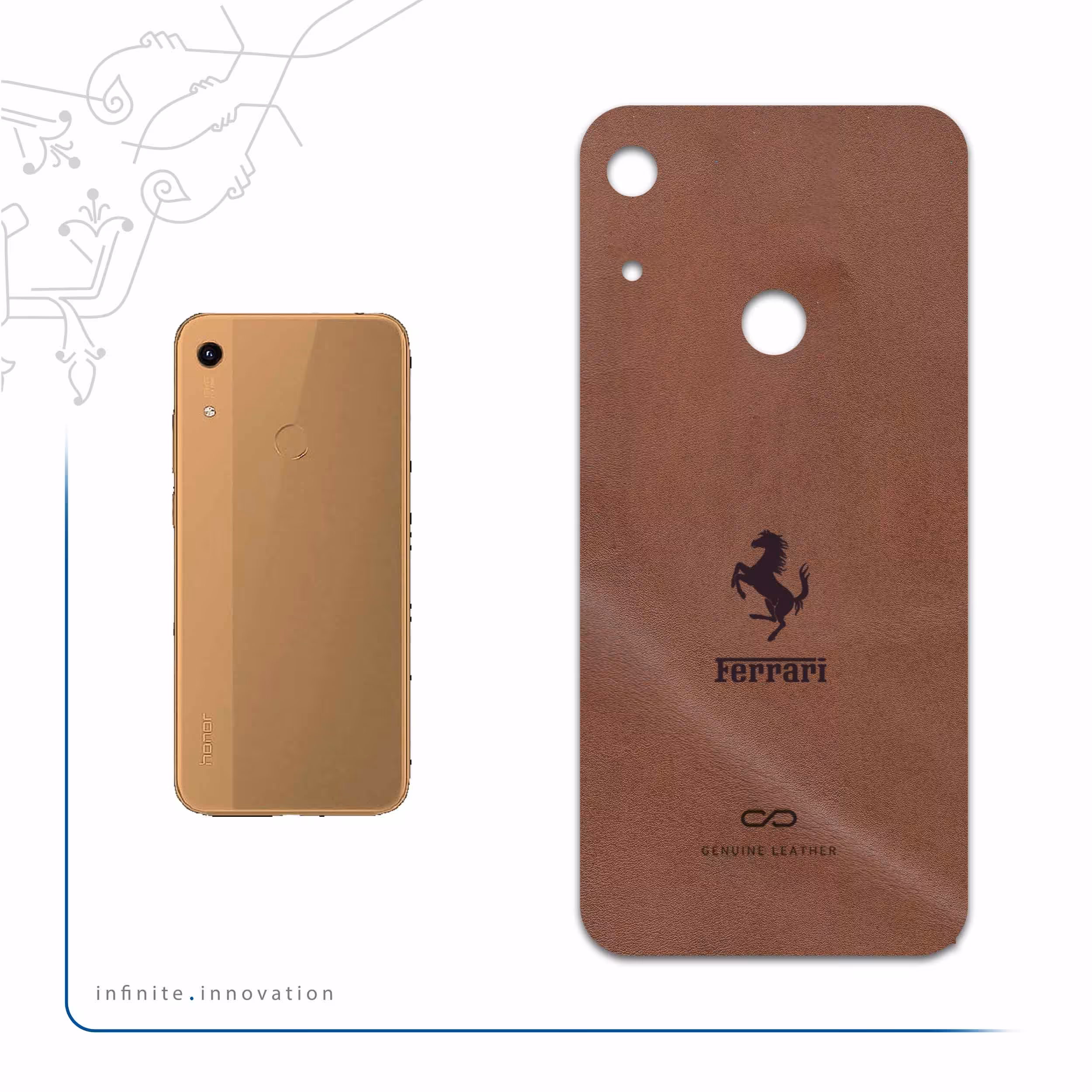 برچسب پوششی ماهوت مدل MNL-FRRI مناسب برای گوشی موبایل آنر 8A