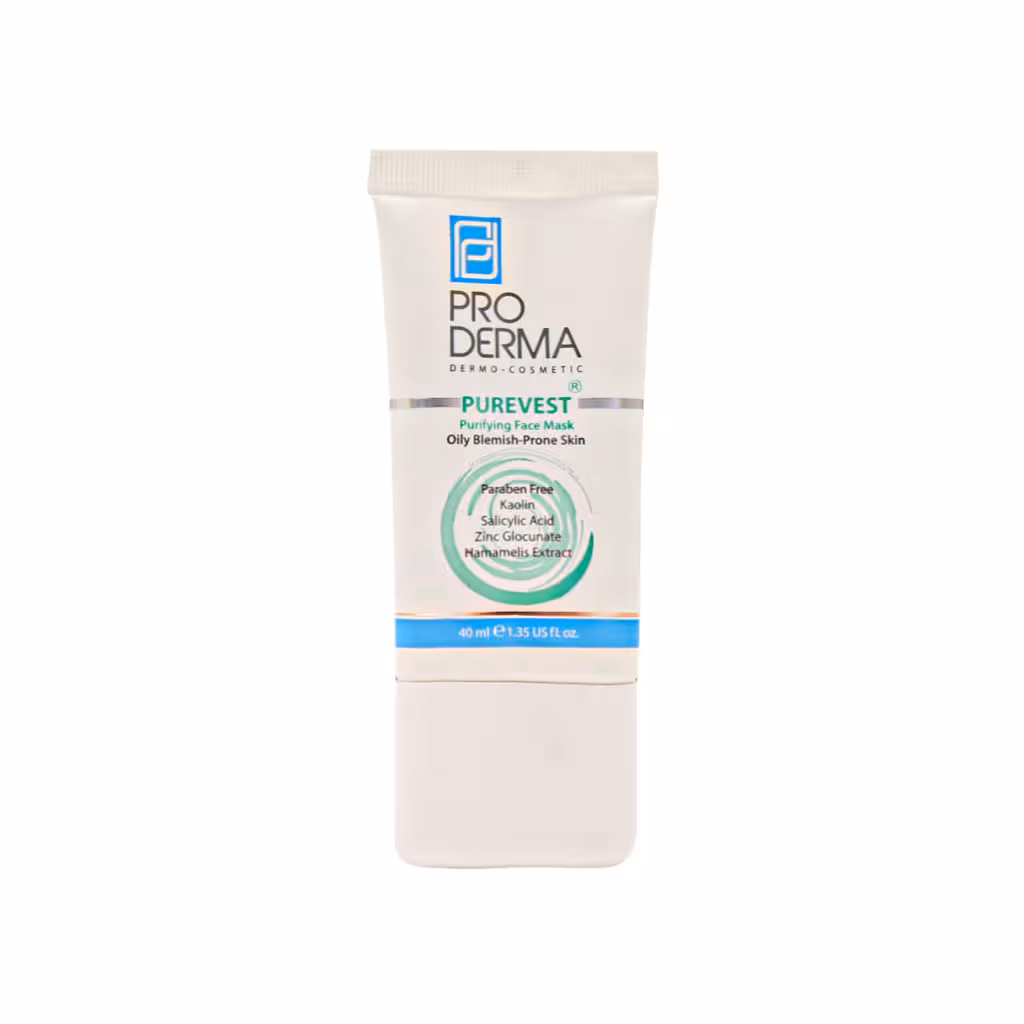 ماسک پاکسازی کننده پیوروست 40 میلی لیتر پرودرماProderma