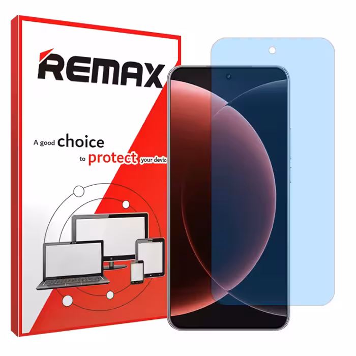 گلس شیائومی 15 Ultra مدل مات آنتی بلو برند ریمکس کد S