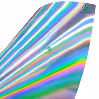 مقوا متالایز  هفت رنگ آینه ای مدل هولوگرام در ابعاد و بسته بندی متنوع