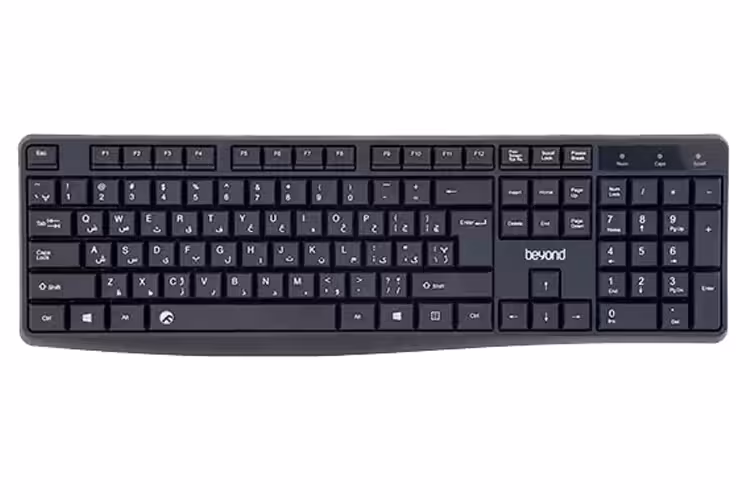 کیبورد بی سیم بیاند BK 2333RF - تکنو لینک 148