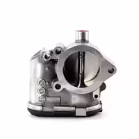 دريچه گاز برقي فلزي بدون گرمكن و بدون پتانسيومتر باEMS:BOSCH (موتورTU5) -بوش پژو 206 شرکتی اصل ایساکو