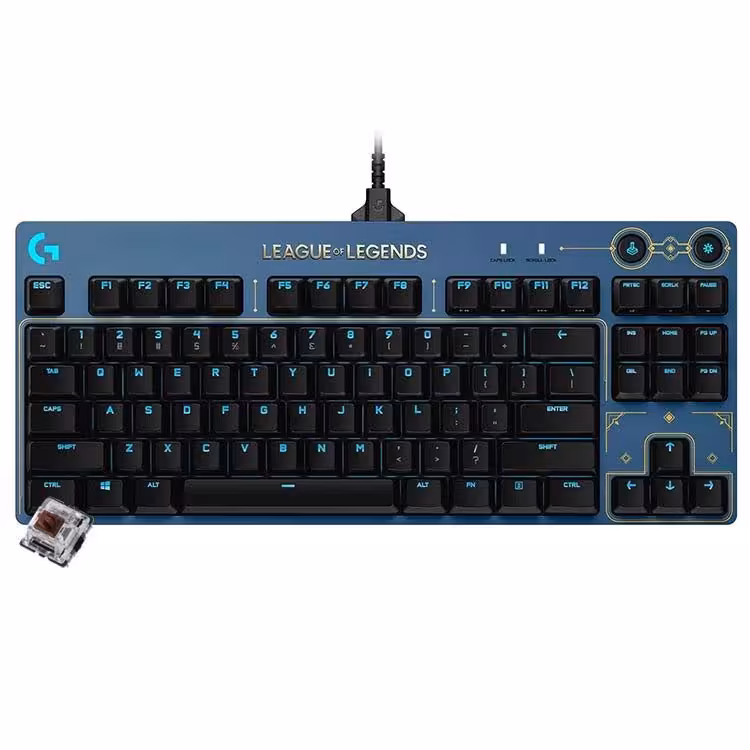 خرید کیبورد لاجیتک Logitech G Pro League Of Legends Edition با بهترین قیمت