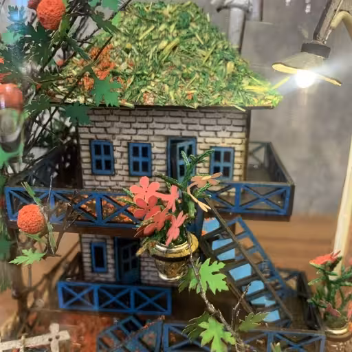 حباب کادویی کلبه پاییز روستایی