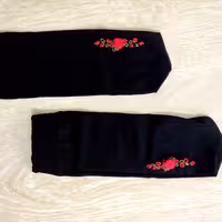 جوراب گلدوزی طرح459