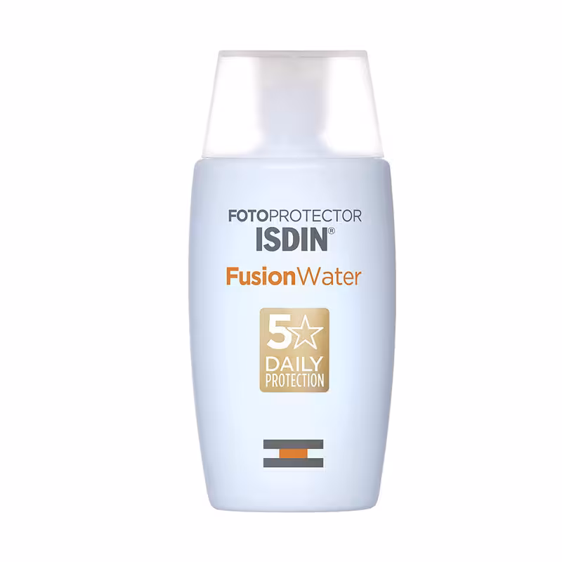 ضد آفتاب فیوژن واتر SPF50 بدون رنگ ایزدین
